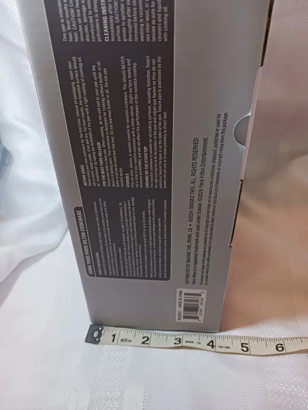 Paris Hilton sealed box